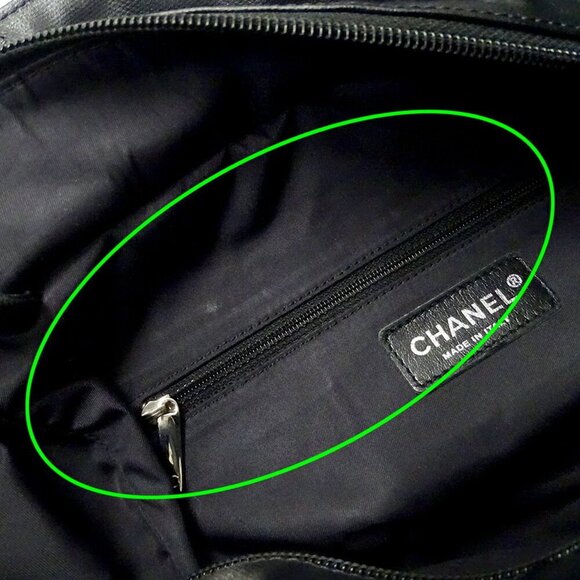 CHANEL Black Coated Canvas Tote Bag - Picture 11 of 16